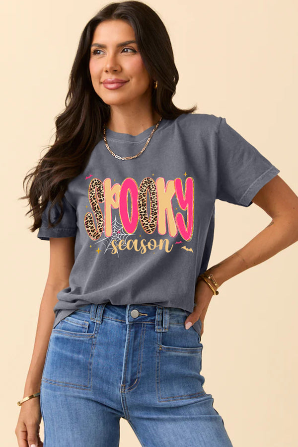 Spooky Season Playful Halloween Graphic Tee